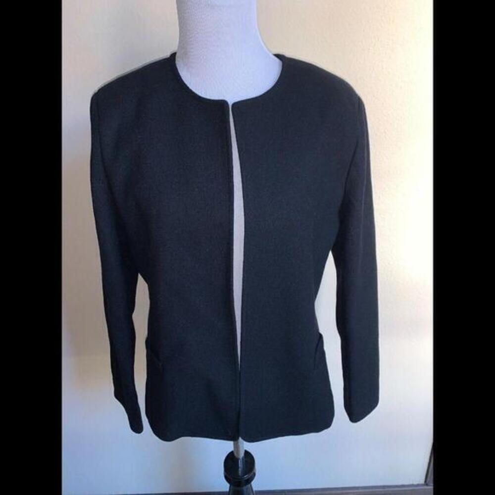 MarkReed Exclusive Fashions Black Wool Women Size 12p